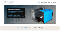 Desktop Screenshot of dynathermboiler.com